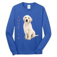 Labrador Retriever Cool Gift White Lab Dog Mom Gift Tall Long Sleeve T-Shirt