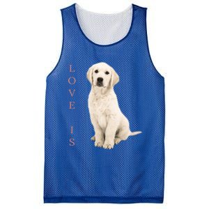 Labrador Retriever Cool Gift White Lab Dog Mom Gift Mesh Reversible Basketball Jersey Tank