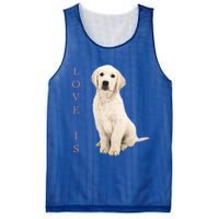 Labrador Retriever Cool Gift White Lab Dog Mom Gift Mesh Reversible Basketball Jersey Tank