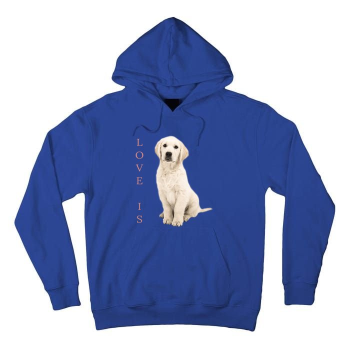 Labrador Retriever Cool Gift White Lab Dog Mom Gift Tall Hoodie