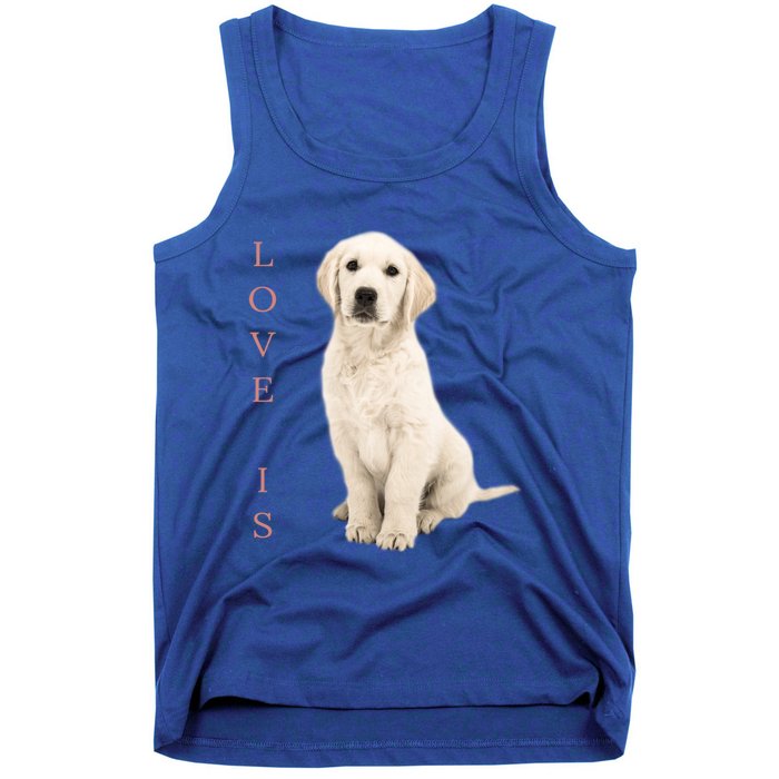 Labrador Retriever Cool Gift White Lab Dog Mom Gift Tank Top