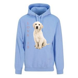 Labrador Retriever Cool Gift White Lab Dog Mom Gift Unisex Surf Hoodie