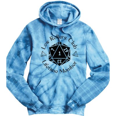 Low Rollers Club Design Tie Dye Hoodie