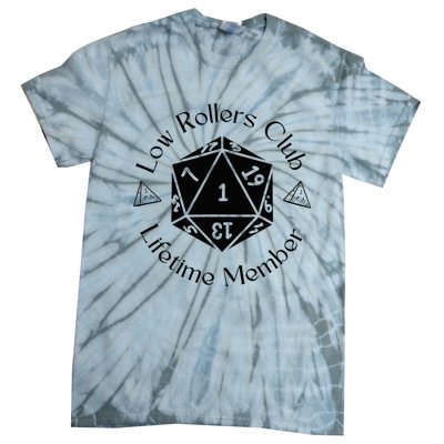 Low Rollers Club Design Tie-Dye T-Shirt