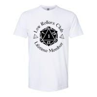 Low Rollers Club Design Softstyle CVC T-Shirt