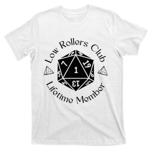 Low Rollers Club Design T-Shirt