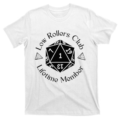 Low Rollers Club Design T-Shirt