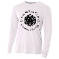 Low Rollers Club Design Cooling Performance Long Sleeve Crew