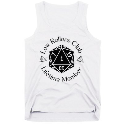 Low Rollers Club Design Tank Top