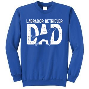 Labrador Retriever Dog Lab Dad Puppy Lover Father Cool Gift Sweatshirt