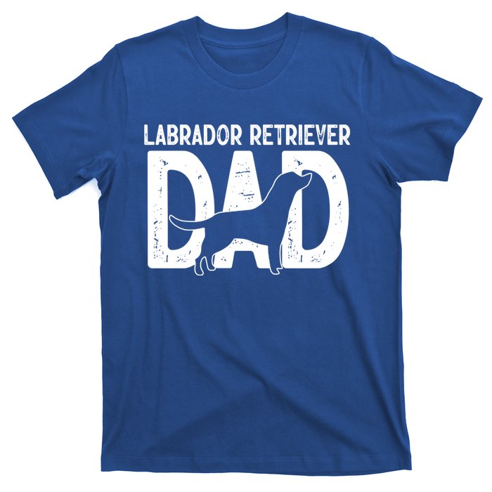 Labrador Retriever Dog Lab Dad Puppy Lover Father Cool Gift T-Shirt