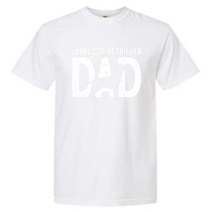 Labrador Retriever Dog Lab Dad Puppy Lover Father Cool Gift Garment-Dyed Heavyweight T-Shirt