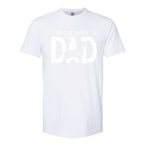 Labrador Retriever Dog Lab Dad Puppy Lover Father Cool Gift Softstyle CVC T-Shirt