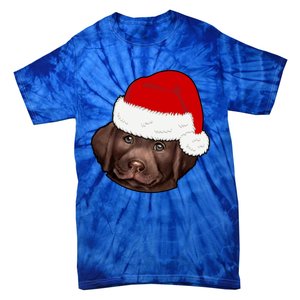 Labrador Retriever Dog Lover Funny Cute Hat Christmas Santa Great Gift Tie-Dye T-Shirt