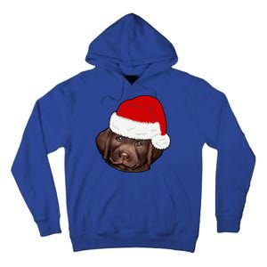 Labrador Retriever Dog Lover Funny Cute Hat Christmas Santa Great Gift Tall Hoodie