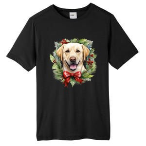 Labrador Retriever Dog Breed Christmas Canine Festive Spirit Gift Tall Fusion ChromaSoft Performance T-Shirt