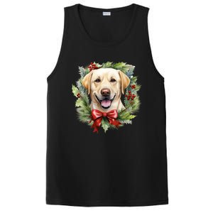 Labrador Retriever Dog Breed Christmas Canine Festive Spirit Gift PosiCharge Competitor Tank