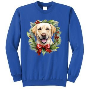 Labrador Retriever Dog Breed Christmas Canine Festive Spirit Gift Sweatshirt