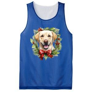 Labrador Retriever Dog Breed Christmas Canine Festive Spirit Gift Mesh Reversible Basketball Jersey Tank