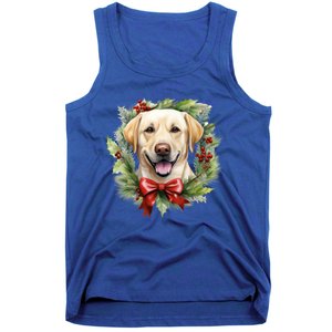 Labrador Retriever Dog Breed Christmas Canine Festive Spirit Gift Tank Top