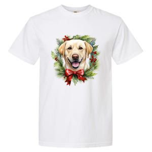 Labrador Retriever Dog Breed Christmas Canine Festive Spirit Gift Garment-Dyed Heavyweight T-Shirt