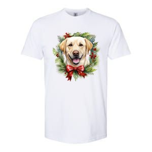 Labrador Retriever Dog Breed Christmas Canine Festive Spirit Gift Softstyle CVC T-Shirt