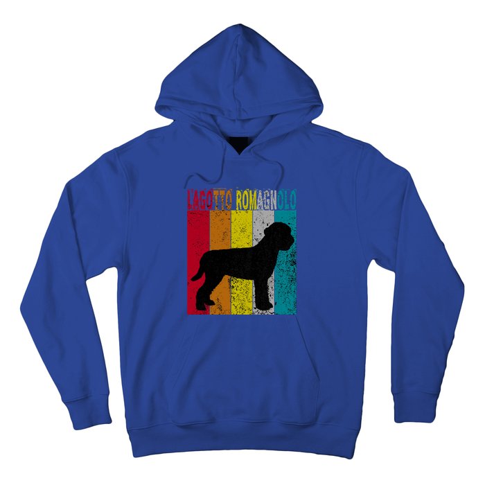 Lagotto Romagnolo Dog Vintage Retro Style Gif Cool Gift Hoodie