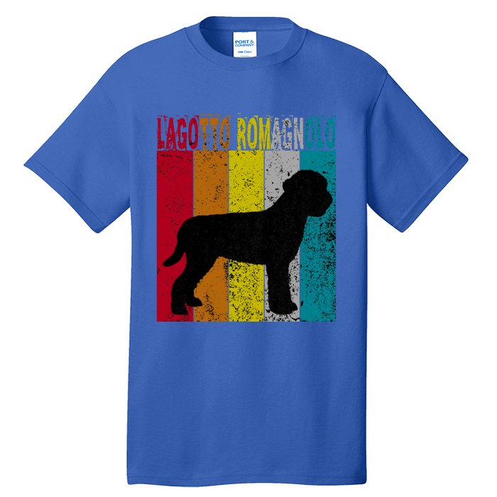 Lagotto Romagnolo Dog Vintage Retro Style Gif Cool Gift Tall T-Shirt