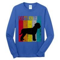 Lagotto Romagnolo Dog Vintage Retro Style Gif Cool Gift Tall Long Sleeve T-Shirt