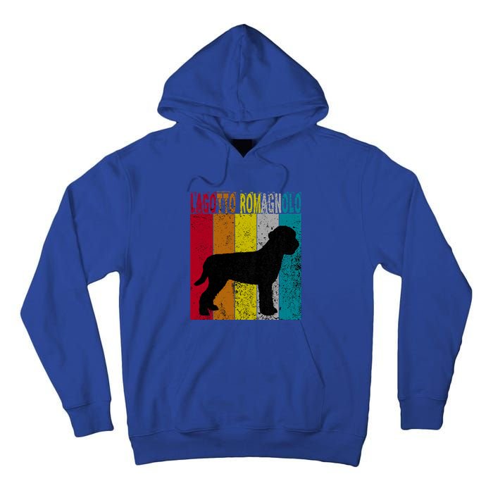 Lagotto Romagnolo Dog Vintage Retro Style Gif Cool Gift Tall Hoodie