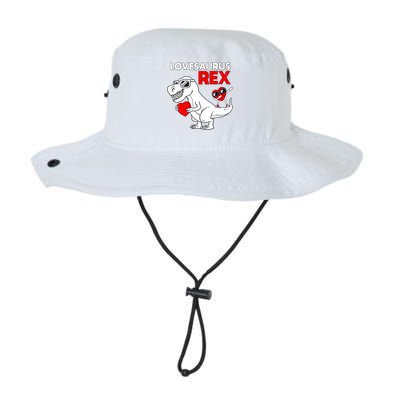 Lovesaurus Rex Dab Heart Dino Valentines Day Gift Legacy Cool Fit Booney Bucket Hat