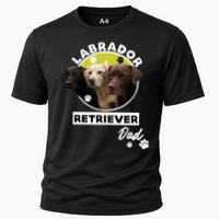 Labrador Retriever Dog Dad Cooling Performance Crew T-Shirt