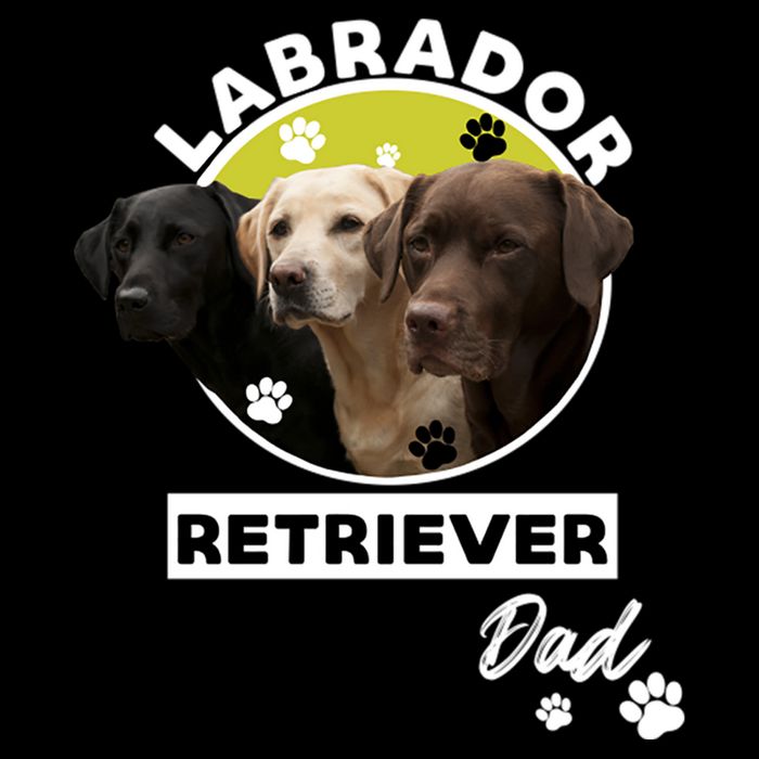 Labrador Retriever Dog Dad Cooling Performance Crew T-Shirt