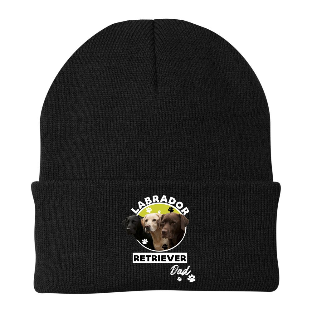 Labrador Retriever Dog Dad Beanie