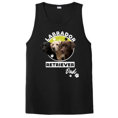 Labrador Retriever Dog Dad PosiCharge Competitor Tank