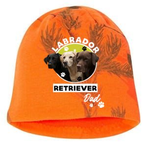 Labrador Retriever Dog Dad Kati - Camo Knit Beanie