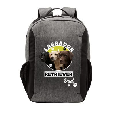Labrador Retriever Dog Dad Vector Backpack