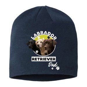 Labrador Retriever Dog Dad Sustainable Beanie