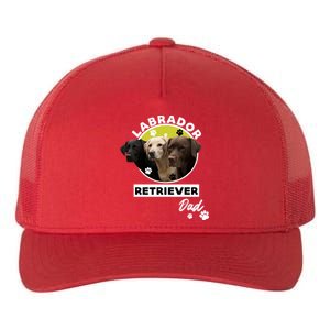 Labrador Retriever Dog Dad Yupoong Adult 5-Panel Trucker Hat