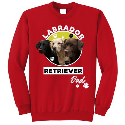 Labrador Retriever Dog Dad Sweatshirt