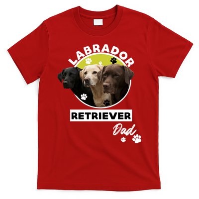 Labrador Retriever Dog Dad T-Shirt