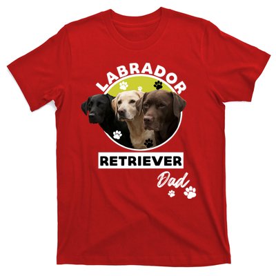 Labrador Retriever Dog Dad T-Shirt