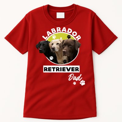 Labrador Retriever Dog Dad Tall T-Shirt