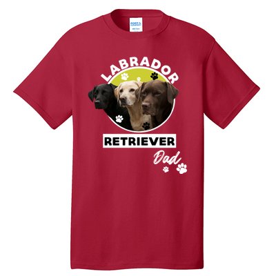 Labrador Retriever Dog Dad Tall T-Shirt