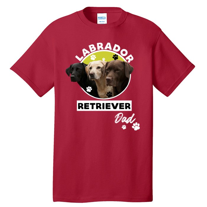 Labrador Retriever Dog Dad Tall T-Shirt