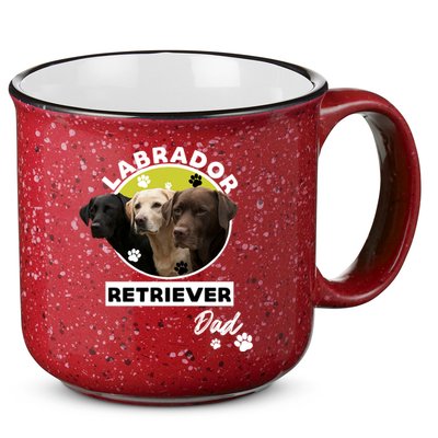Labrador Retriever Dog Dad 15oz Campfire Ceramic Mug