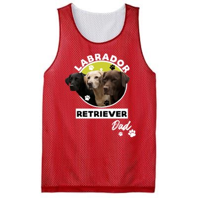 Labrador Retriever Dog Dad Mesh Reversible Basketball Jersey Tank