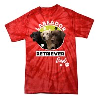 Labrador Retriever Dog Dad Tie-Dye T-Shirt