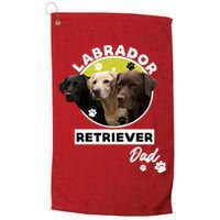 Labrador Retriever Dog Dad Golf Towel
