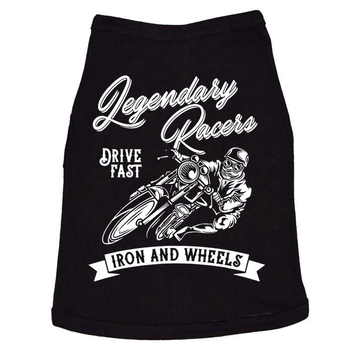 Legendary Racers Drive Iron Wheels Motorcycle Doggie Tank